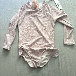 Minnow Antique floral rashguard